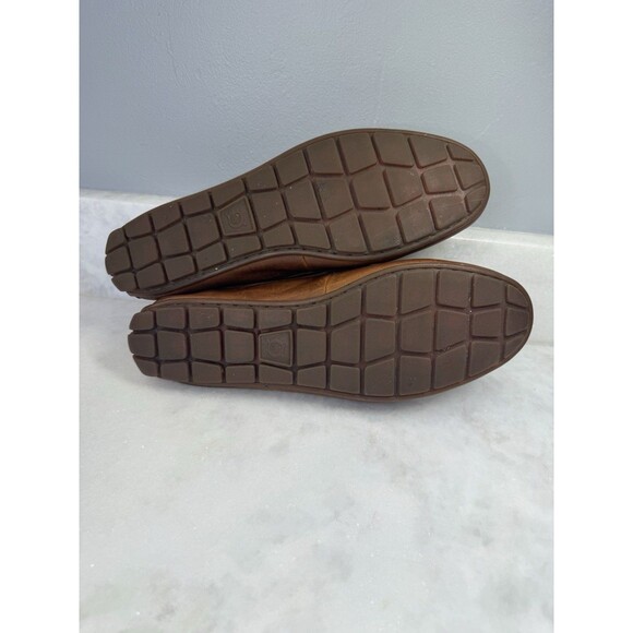 Born Distressed Two Tone Brown Slip On Driving Penny Loafer Men’s Size 11 M - Picture 11 of 16